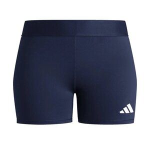 adidas Women's TechFit Volleyball Shorts NWT Navy Blue/White